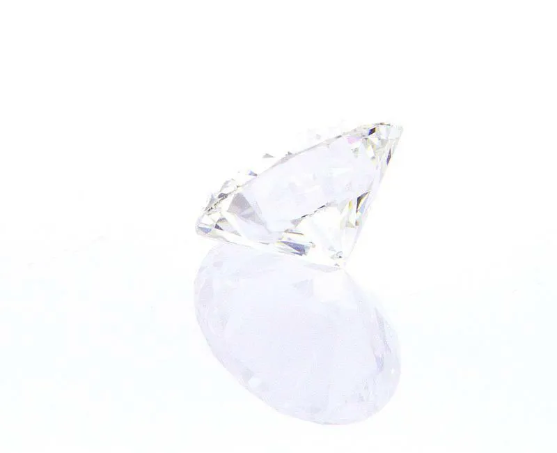 0.59 CT G Color VS1 Natural Loose Diamond GIA Certified Round Cut Brilliant