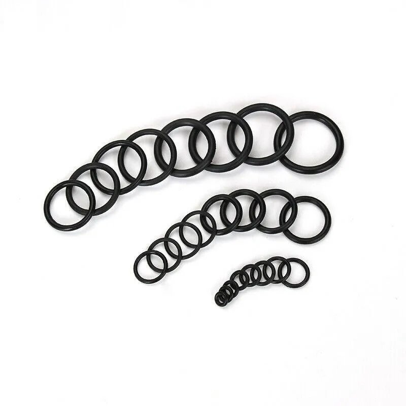 1200PCS 24 Different Sizes O Ring Seal Ring Kit Rubber Thickness 1/1.5mm Nitrile Rubber O-Ring Gasket Sealing Ring Waterproof O Ring Rubber