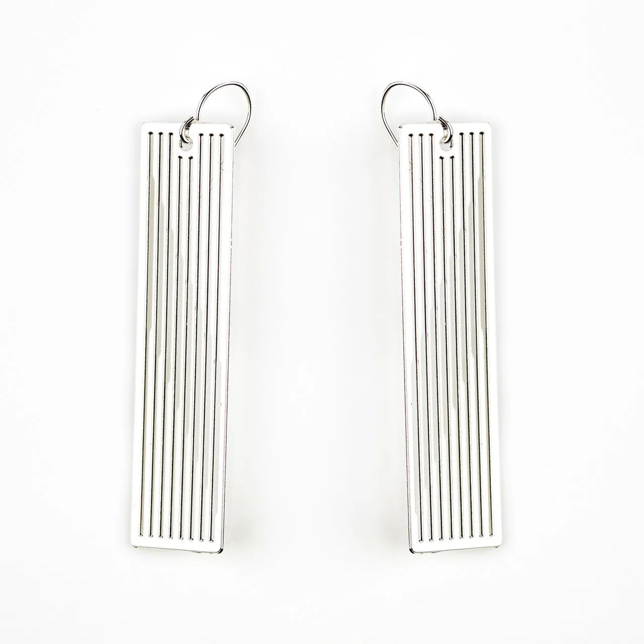 #18 earrings steel