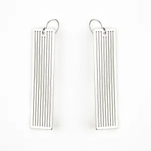 #18 earrings steel