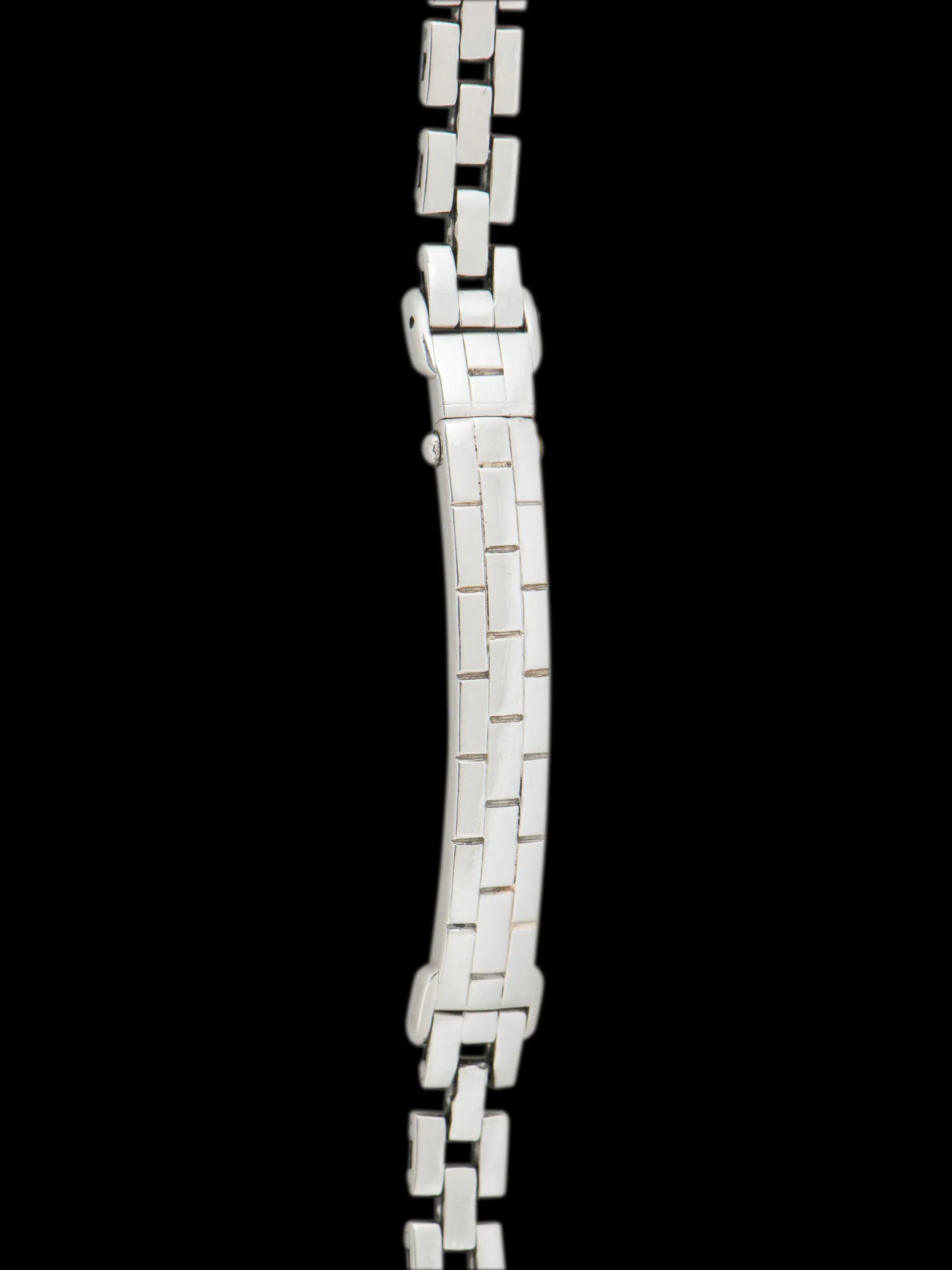 1930s Cartier Paris 'Duoplan' Platinum Mini Bracelet Watch "Cal. 101"
