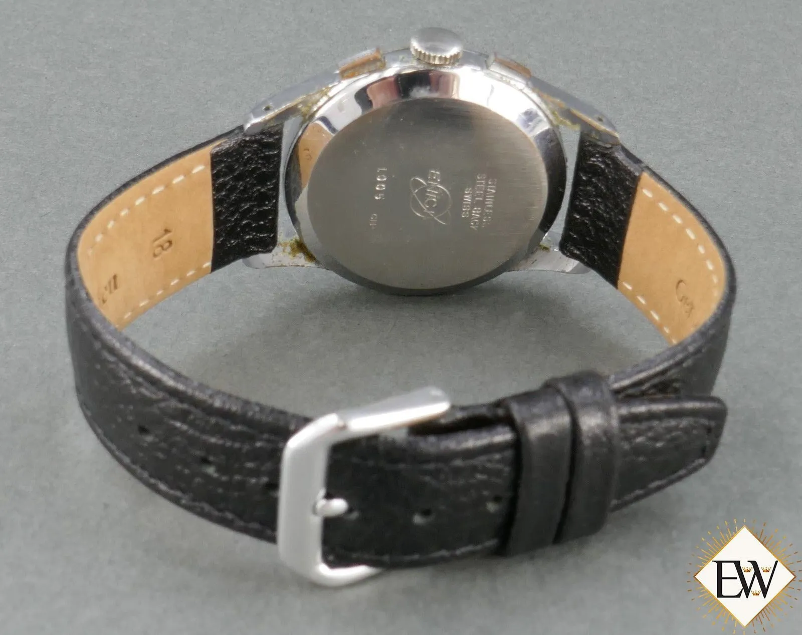 1960 Serviced Vintage Enicar Valjoux 92 USAAF Pilot Chronograph Watch Pre Sherpa