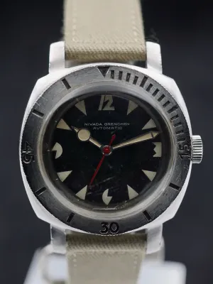 1960s Nivada Grenchen Depthmaster 1000 "Mini Paneri"