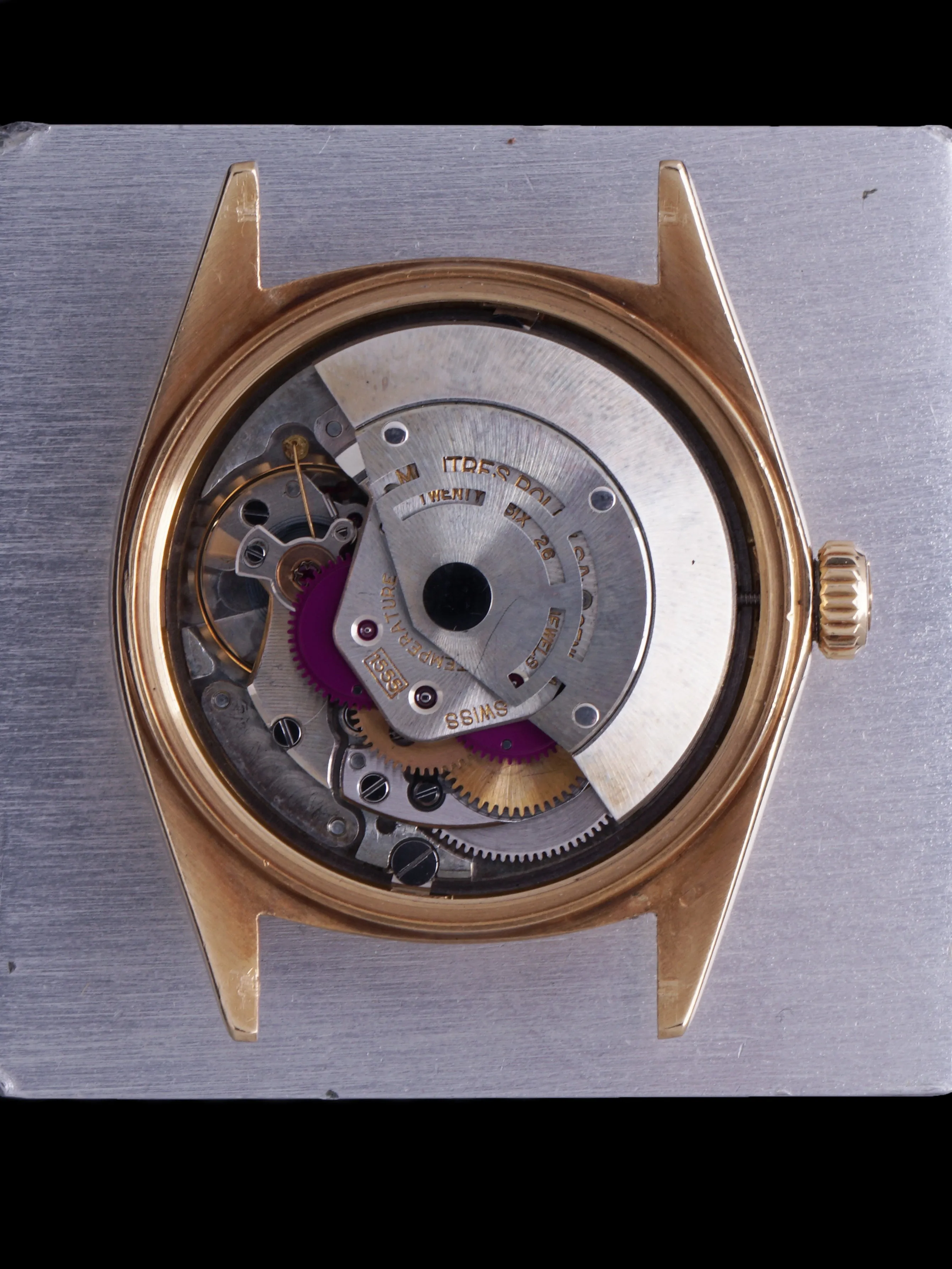 1963 Rolex Day-Date (Ref. 1803) 18k YG No-Lume "Claw Dial"