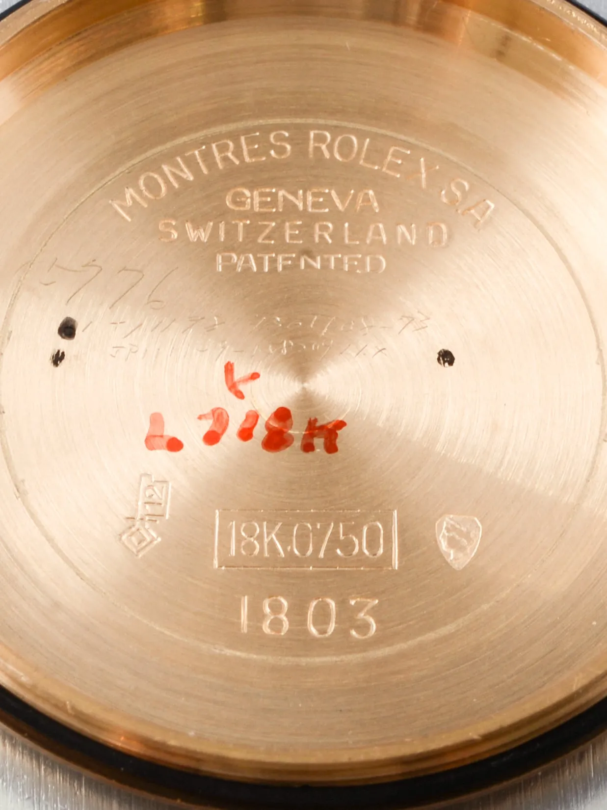 1964 Rolex 18k YG Day-Date (Ref. 1803)