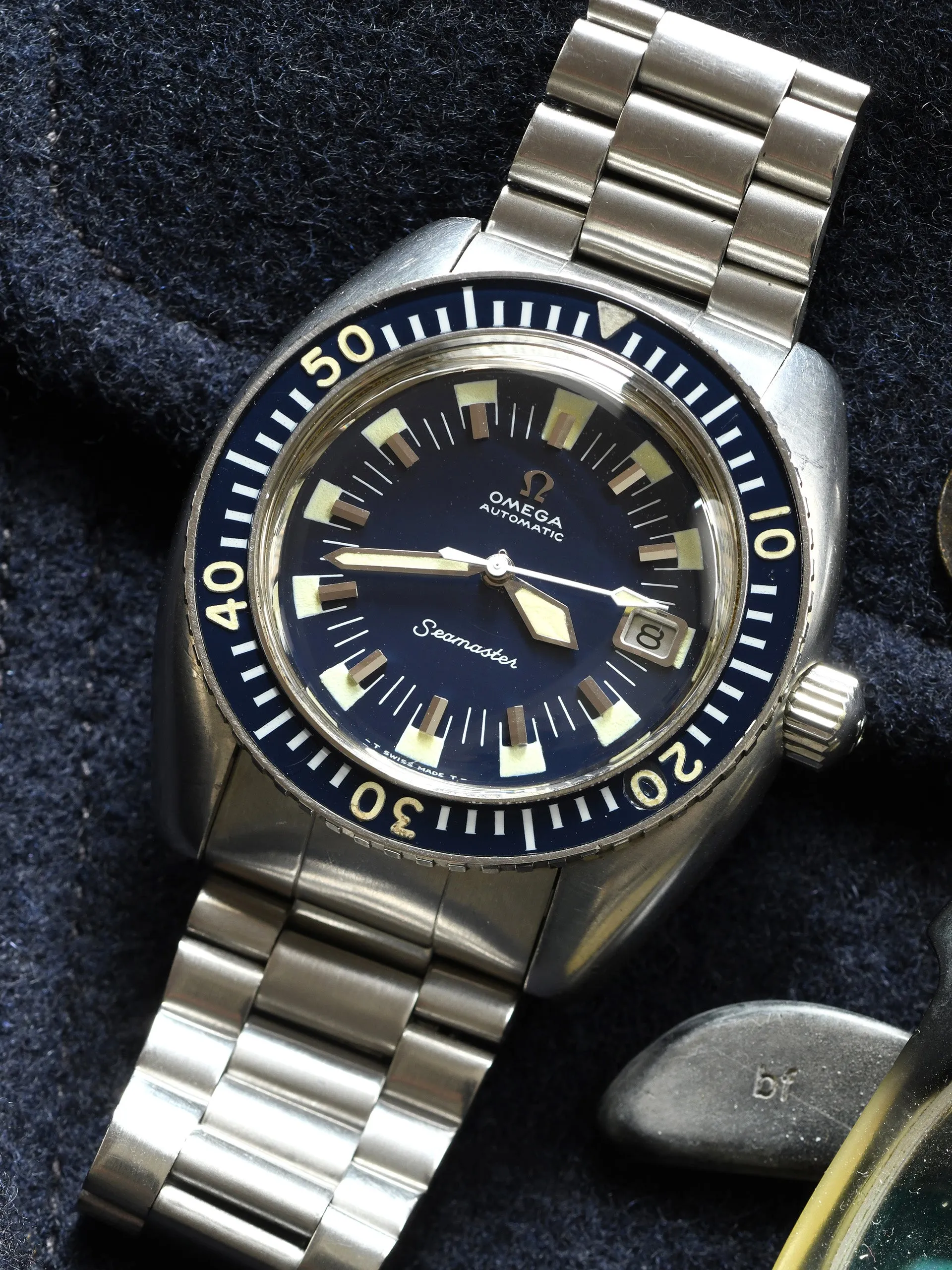 1970 Omega Seamaster 120 (Ref. 166.073) “Deep Blue”
