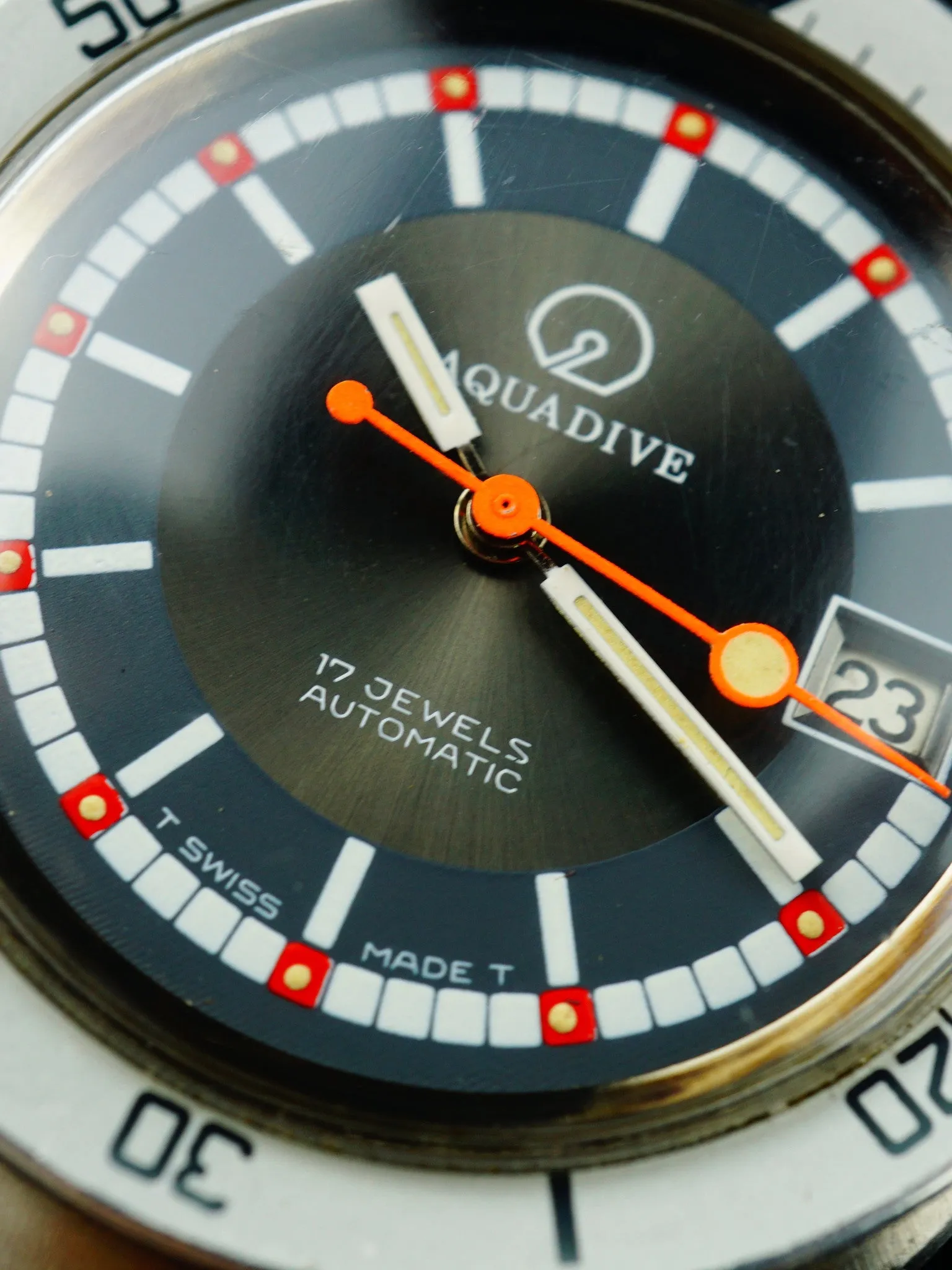 1970's AQUADIVE 20 Atm Dive Watch