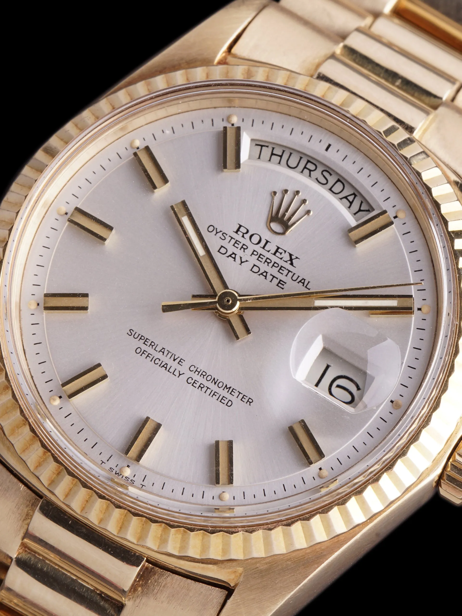 1971 Rolex Day-Date (Ref. 1803) 18K YG "Wide Boy"