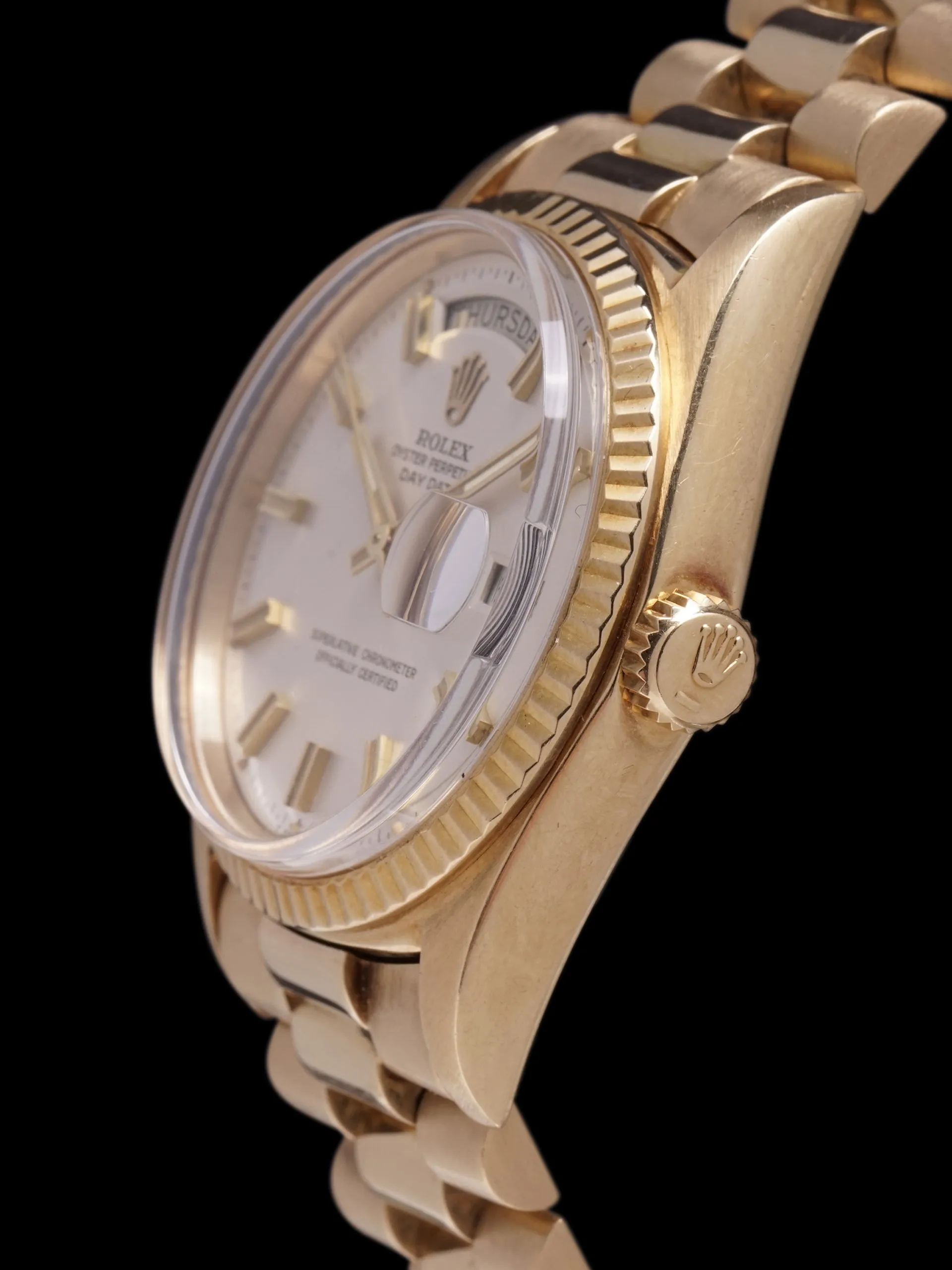 1971 Rolex Day-Date (Ref. 1803) 18K YG "Wide Boy"