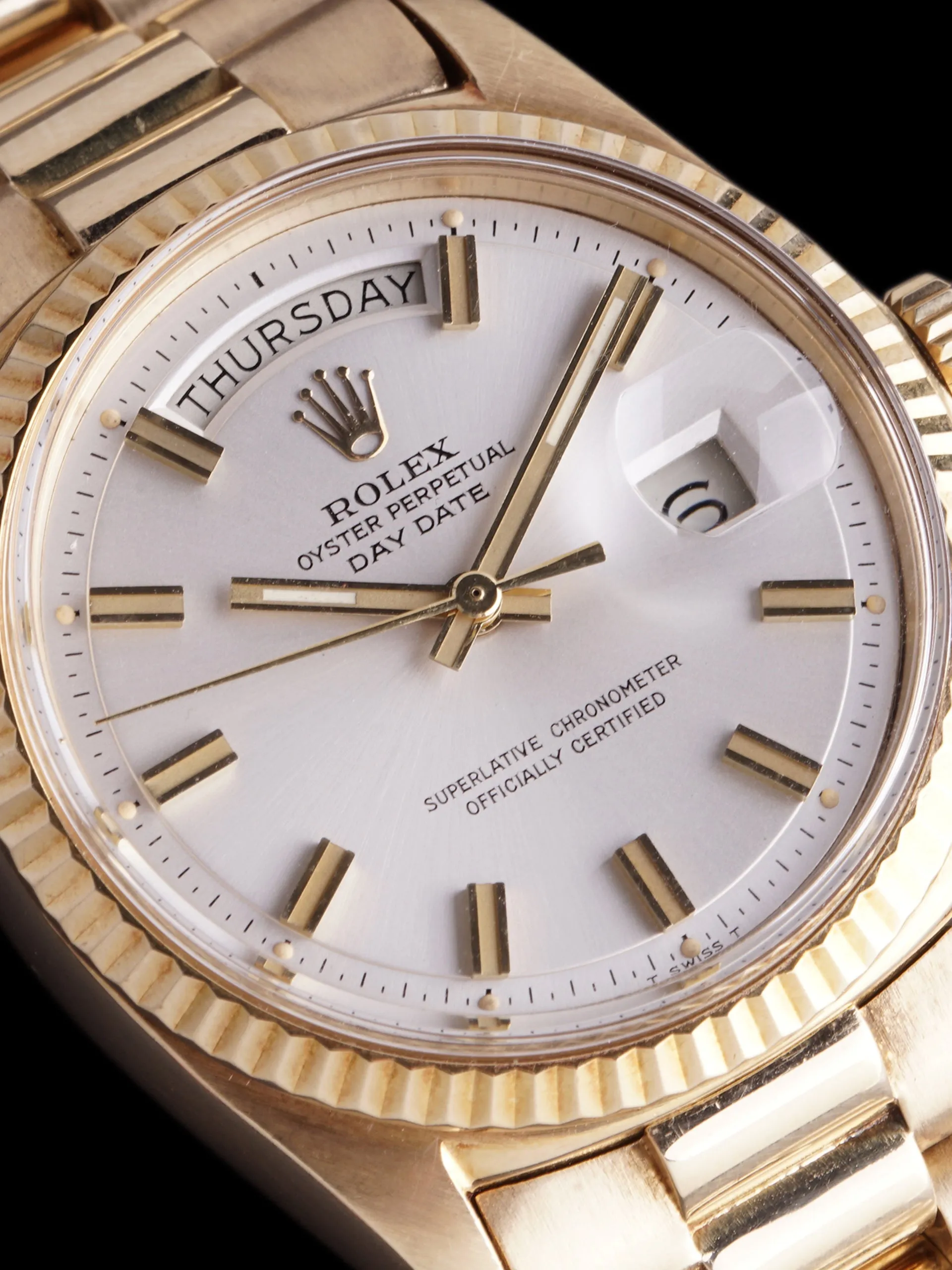 1971 Rolex Day-Date (Ref. 1803) 18K YG "Wide Boy"