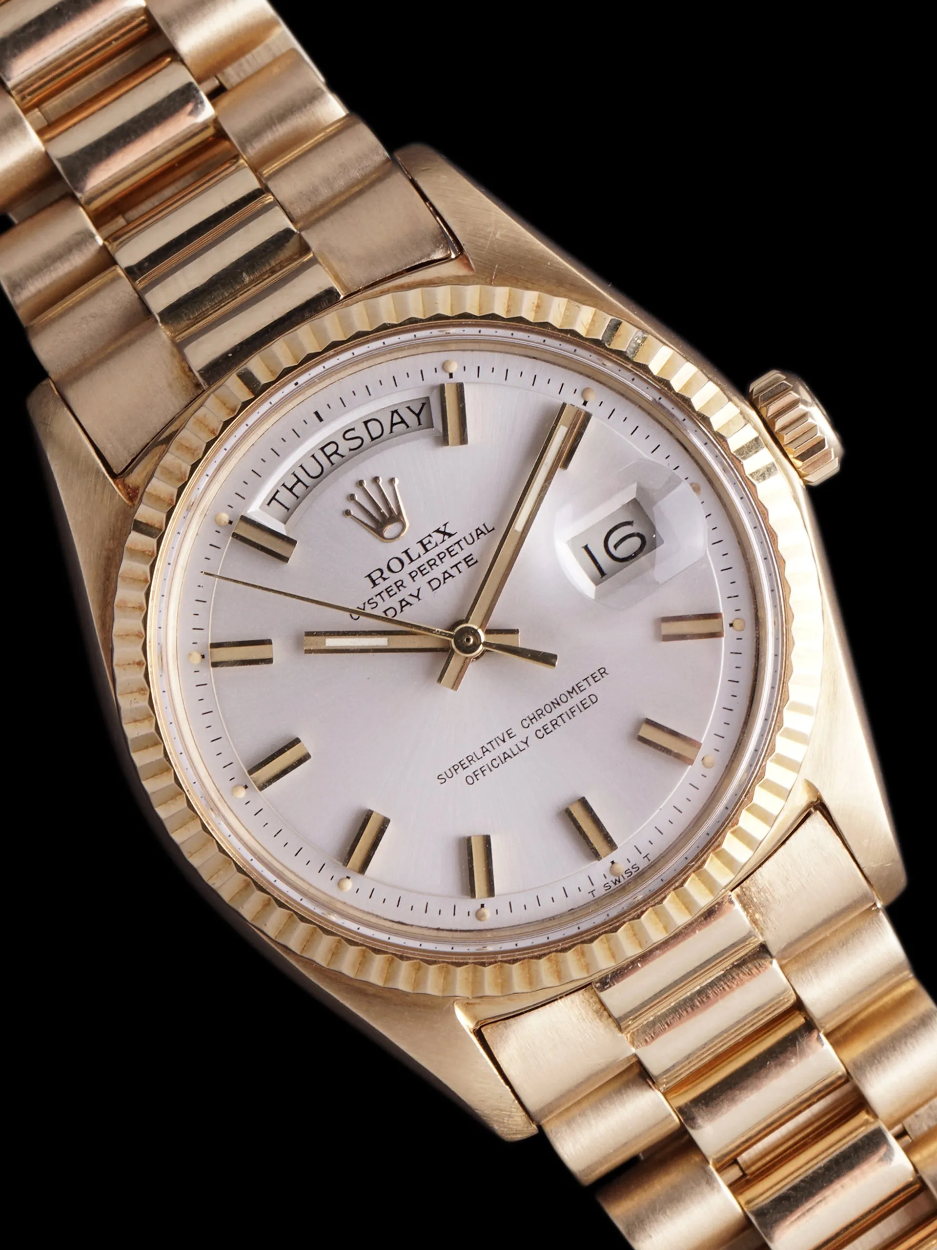 1971 Rolex Day-Date (Ref. 1803) 18K YG "Wide Boy"