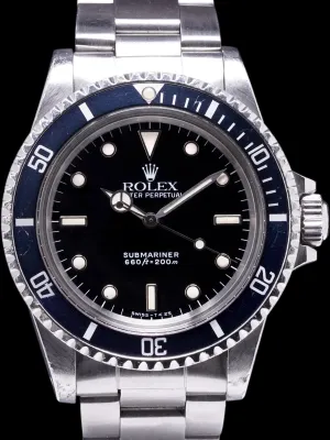1989 Rolex Submariner (Ref. 5513) "L Serial"