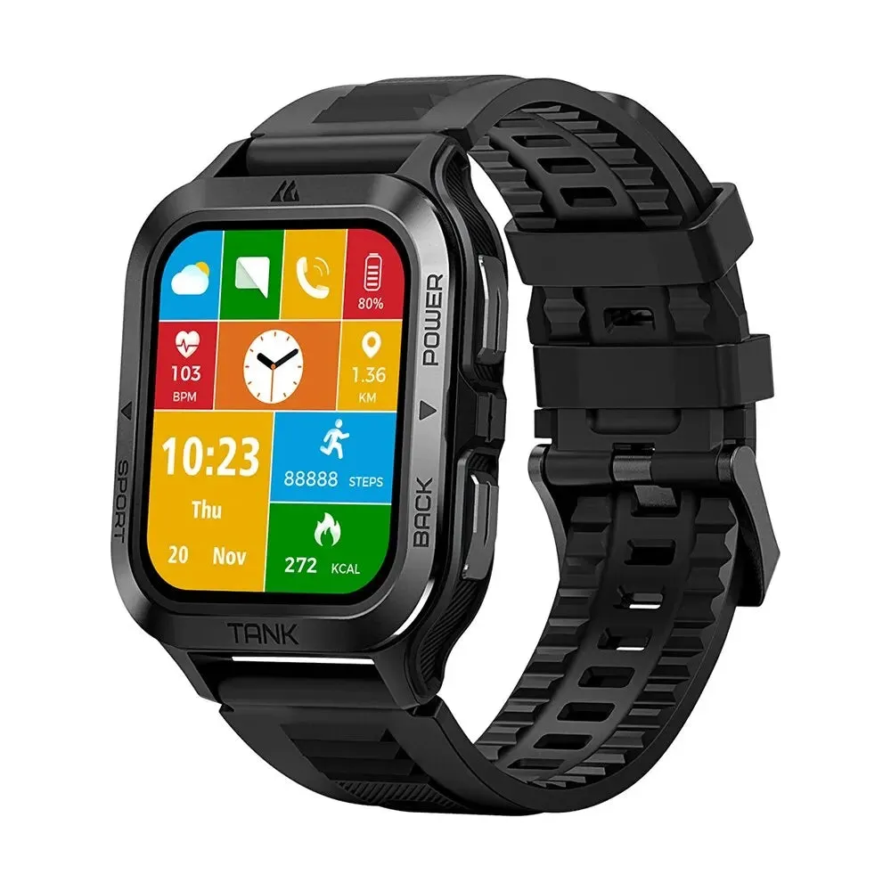 2024 NEW KOSPET TANK T2 Ultra Smartwatches For Men Watches AMOLED AOD Smartwatch Bluetooth Call Electronic Men's Smart Watch