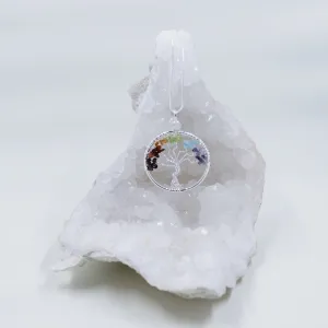 7 Chakras with Tree of Life Necklace