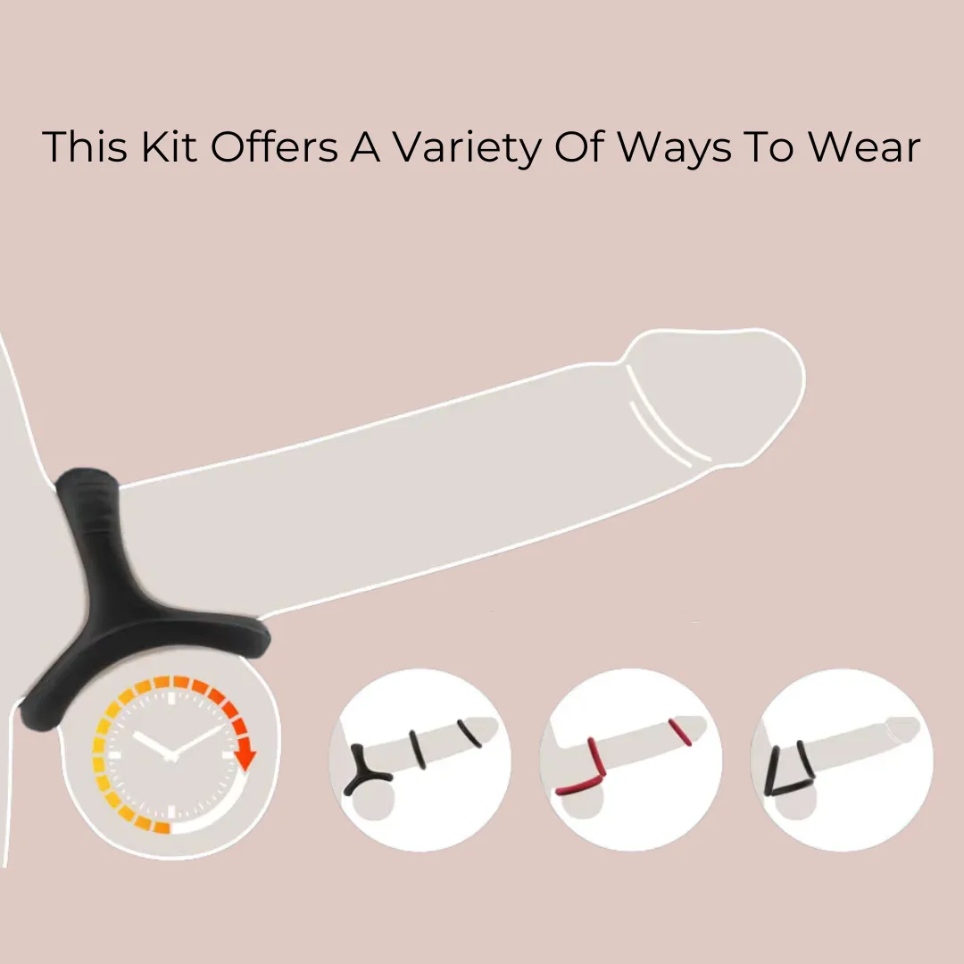 7 Piece Cock Ring Set