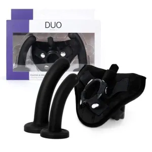 Adore U Duo Vibrating Harness and Dildo Kit