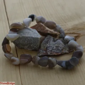 Agate Botswana Tumbled Bracelets