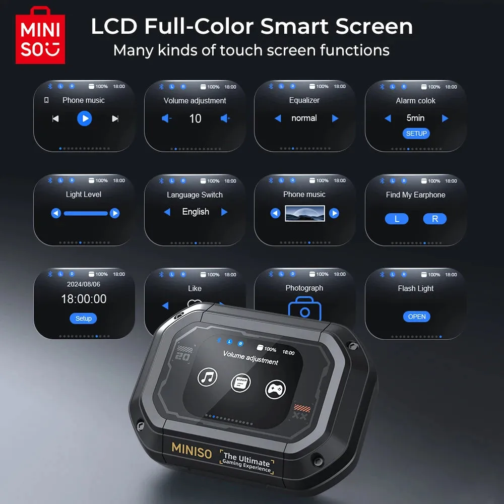 [AI Translator] MINISO M98 Wireless Translation Earbuds IPX5