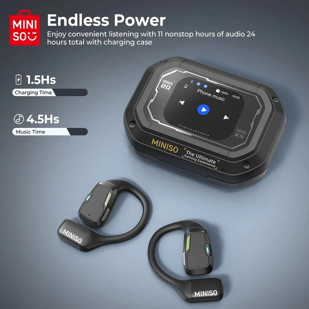 [AI Translator] MINISO M98 Wireless Translation Earbuds IPX5
