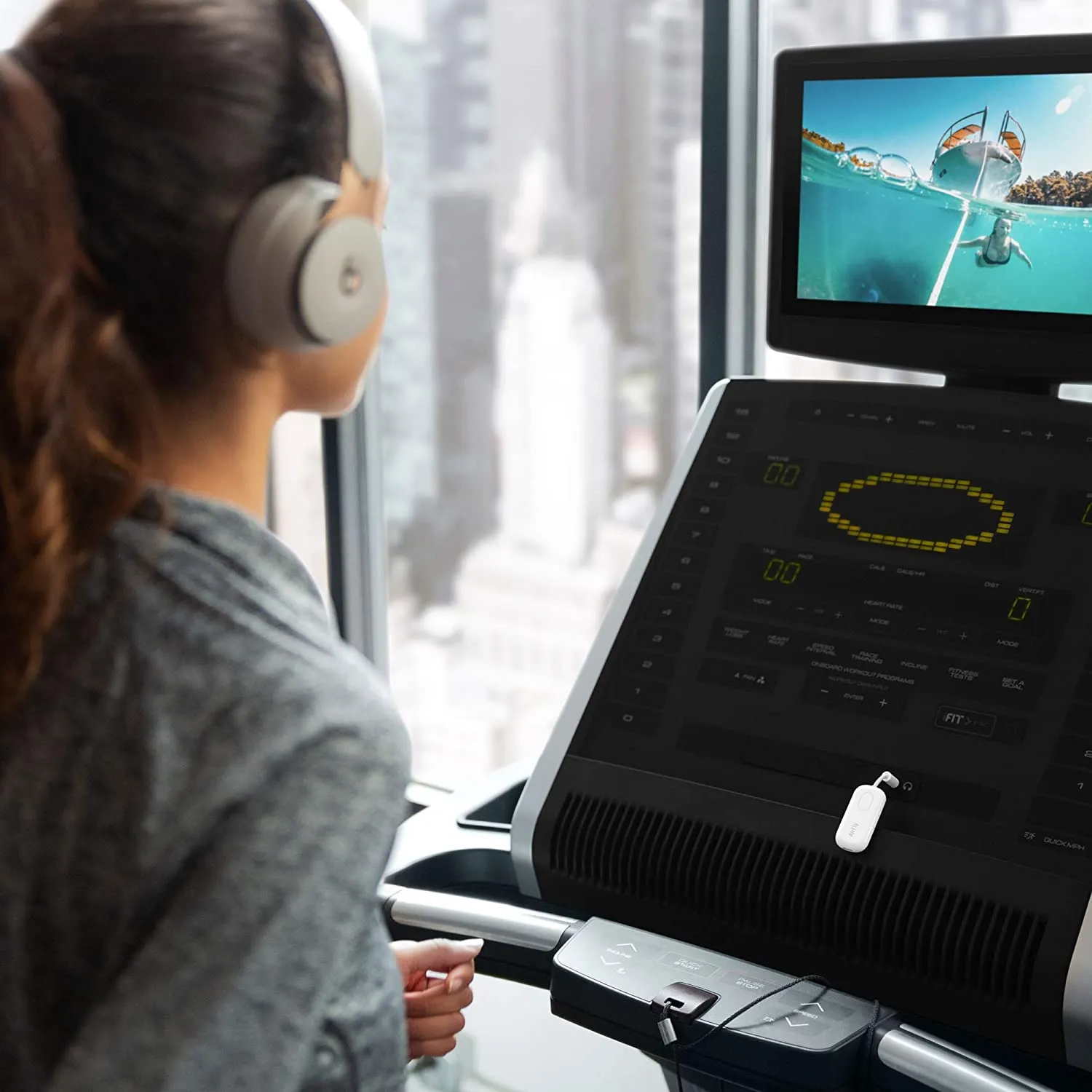 Airfly Pro Wireless Transmitter/Receiver, allows sharing for 2 airpods or wireless headphones to any audio jack, Retails $65 