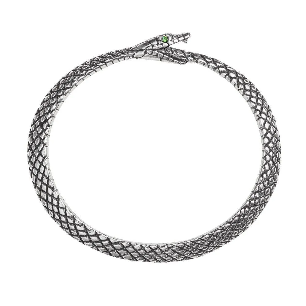 Alchemy Gothic A103 No Man's Land Bracelet Barb Wire Skulls L or S