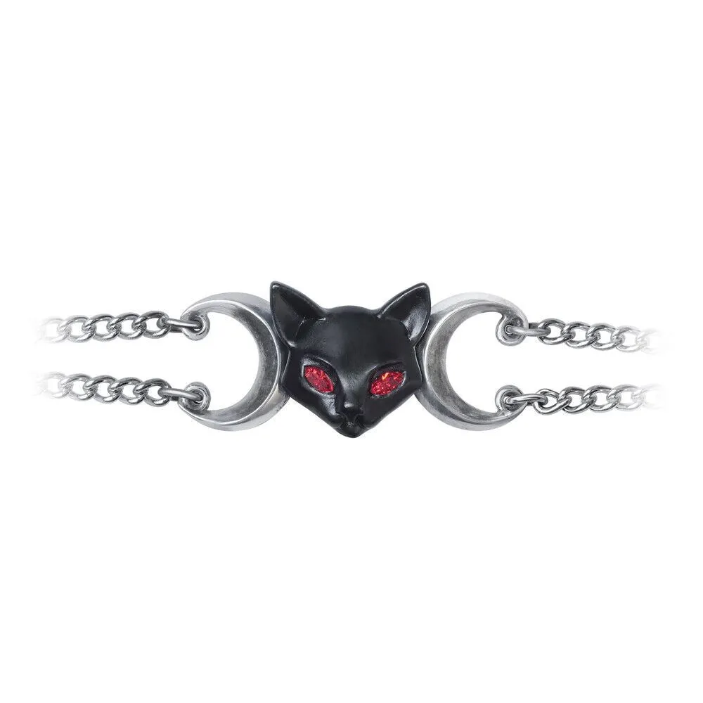 Alchemy Gothic A103 No Man's Land Bracelet Barb Wire Skulls L or S