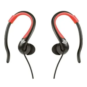 Amplify Sport Rapid Series Earbuds with Pouch - Black/Red  AMS-1303-BKRD