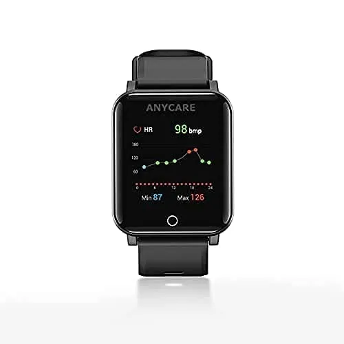 ANYCARE TAP2 Smart Health Watch with One Year Free Medical Alert and Remote Health Monitoring Services