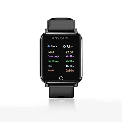 ANYCARE TAP2 Smart Health Watch with One Year Free Medical Alert and Remote Health Monitoring Services