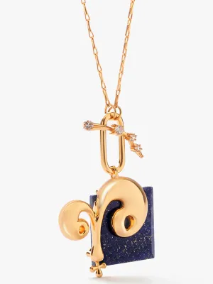 Aries Zodiac Pendant