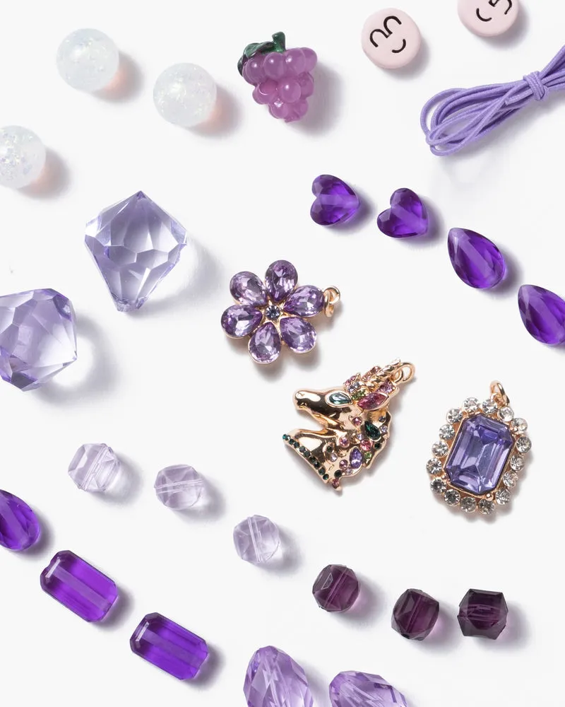Arts and Crafts | Make it Purple Bead Kit | Super Smalls