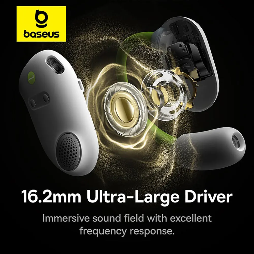 Baseus Eli Sport 1 Open-Ear TWS Earbuds - Aurora Green