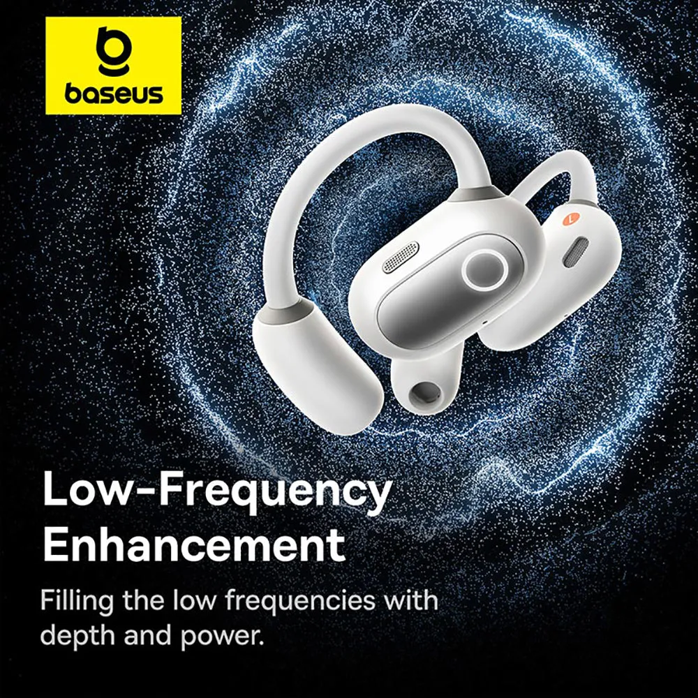 Baseus Eli Sport 1 Open-Ear TWS Earbuds - Starlight White