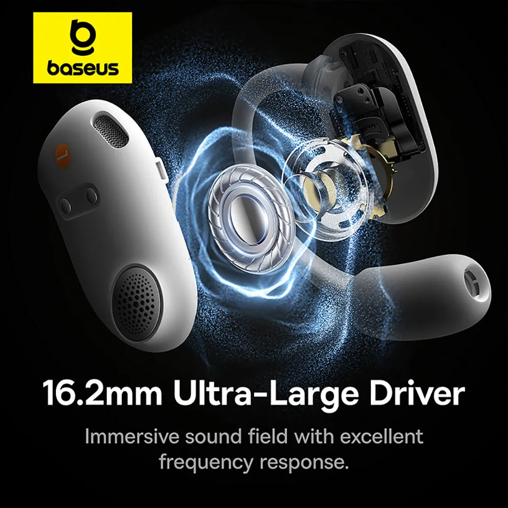 Baseus Eli Sport 1 Open-Ear TWS Earbuds - Starlight White