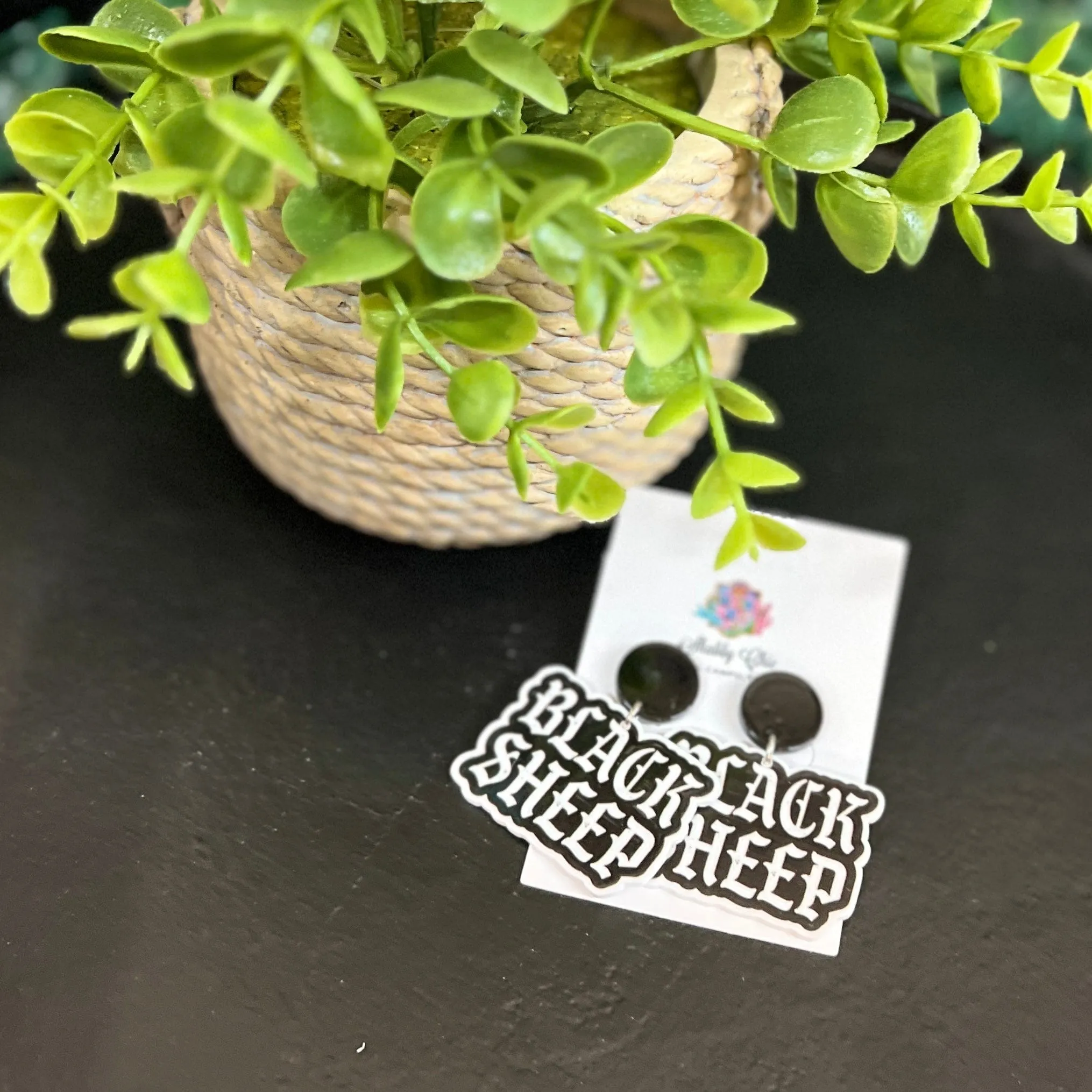 Black Sheep Earrings