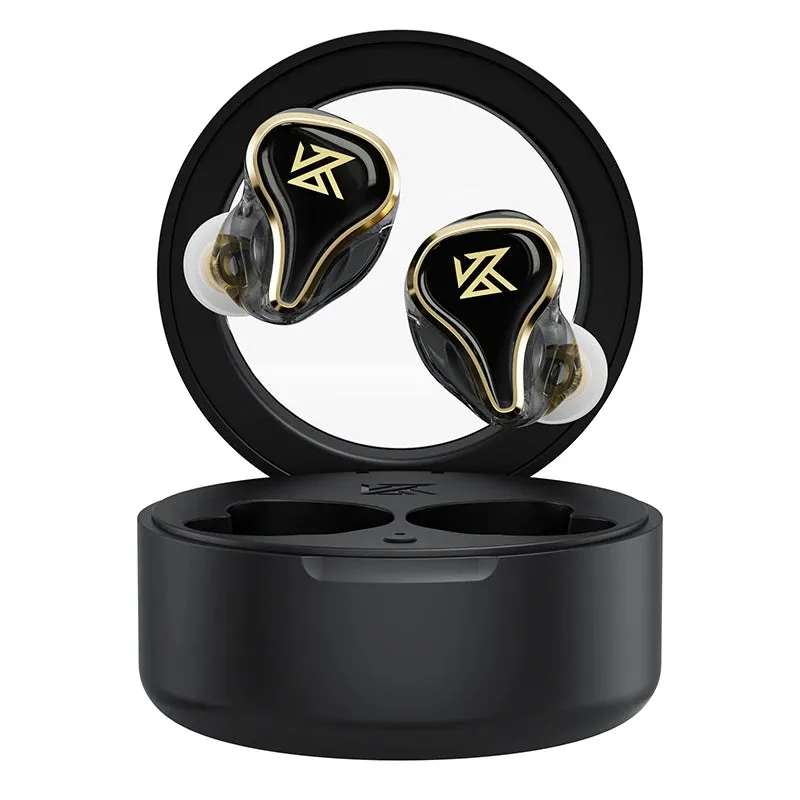 Bluetooth 5.2 Wireless Hybrid HiFi Earphones - Noise Cancelling Sport Monitor Headset