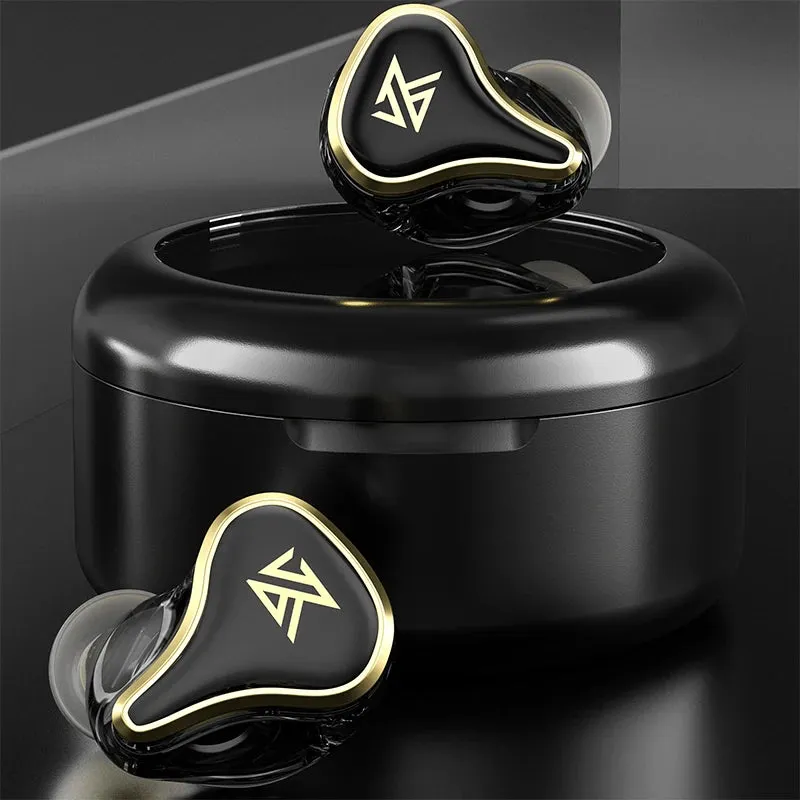 Bluetooth 5.2 Wireless Hybrid HiFi Earphones - Noise Cancelling Sport Monitor Headset