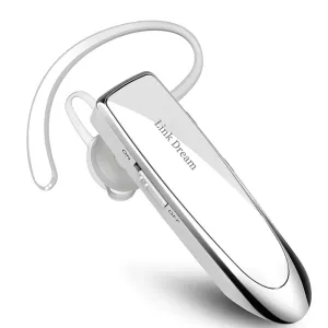 Bluetooth Business Earphone - Wireless Single Earbud with HD Call Quality for Handsfree Driving