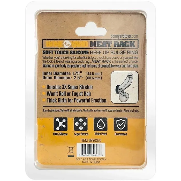 Boneyard Meat Rack Beef Up Bulge Ring - 45mm - Black