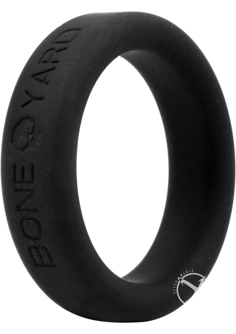 Boneyard Silicone Ring 35Mm Black