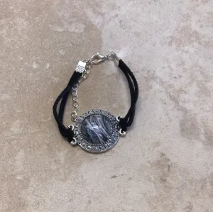 Bracelet - Hand Made Black Cord