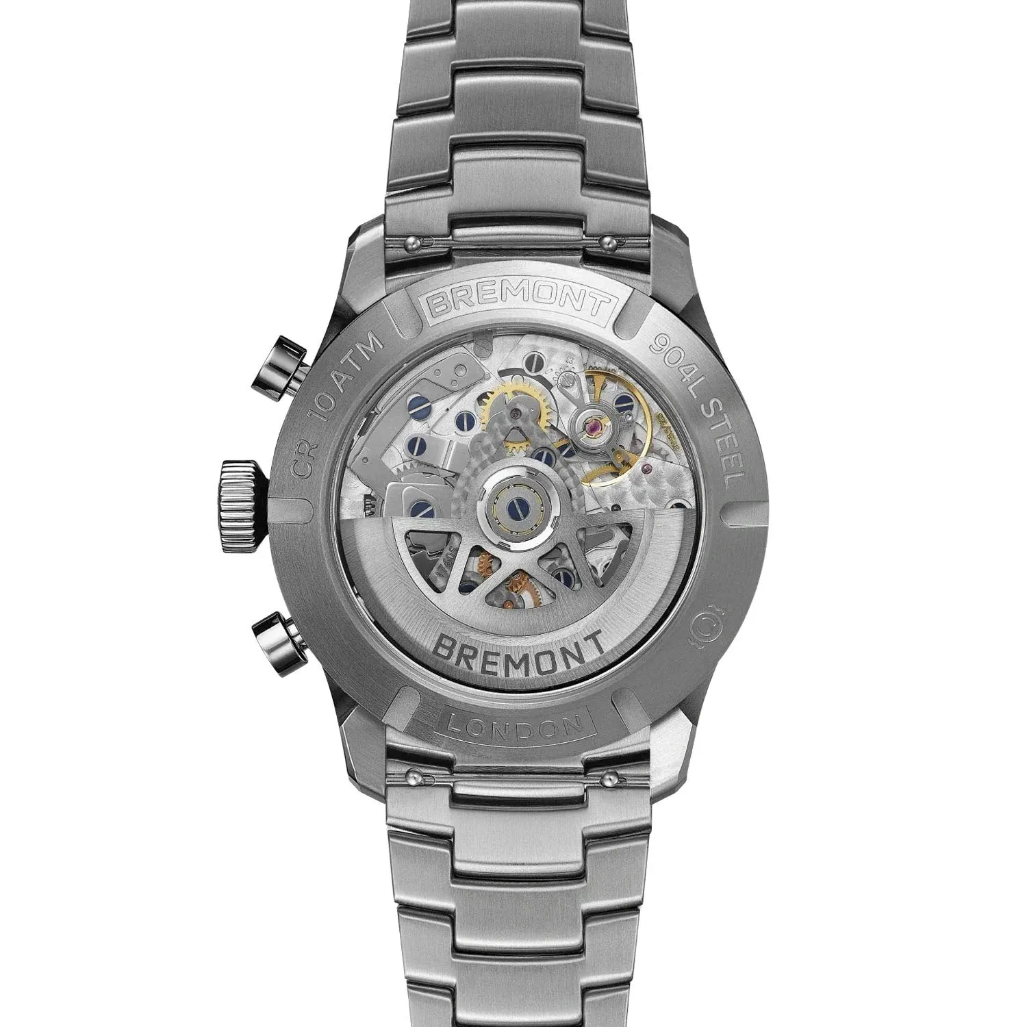 Bremont Altitude Chronograph GMT Automatic – ALT42-CHR-G-SS-BK-B