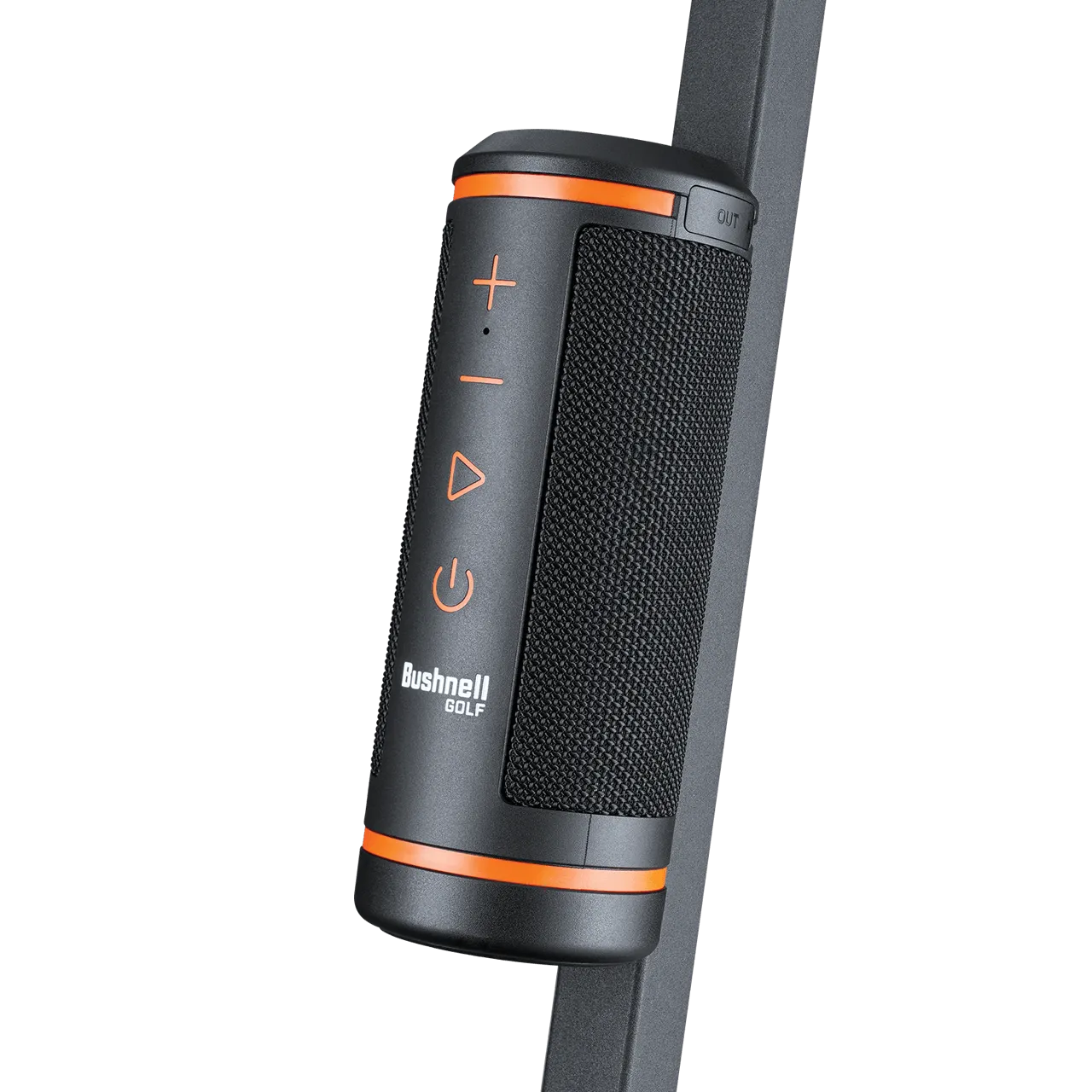 Bushnell Wingman GPS Bluetooth Speaker with Included Wearable4U Ultimate White EarBuds with Charging Power Bank Case Bundle