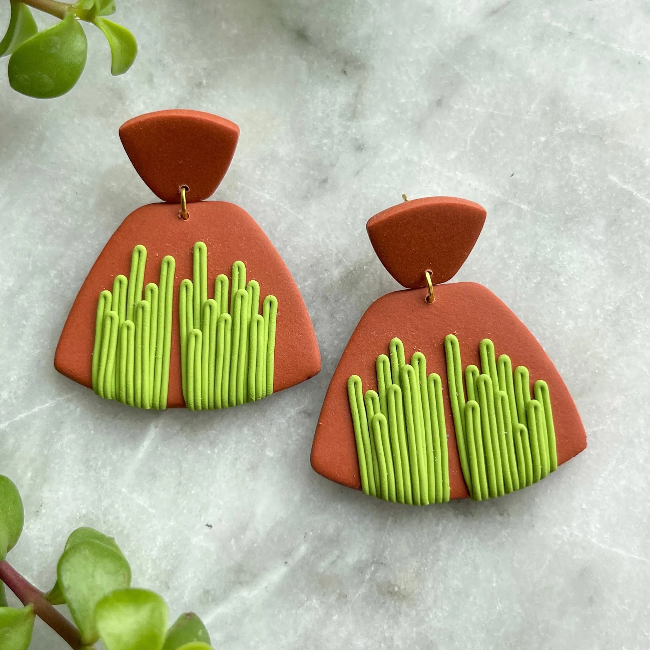 Cactus - San Pedro Earring