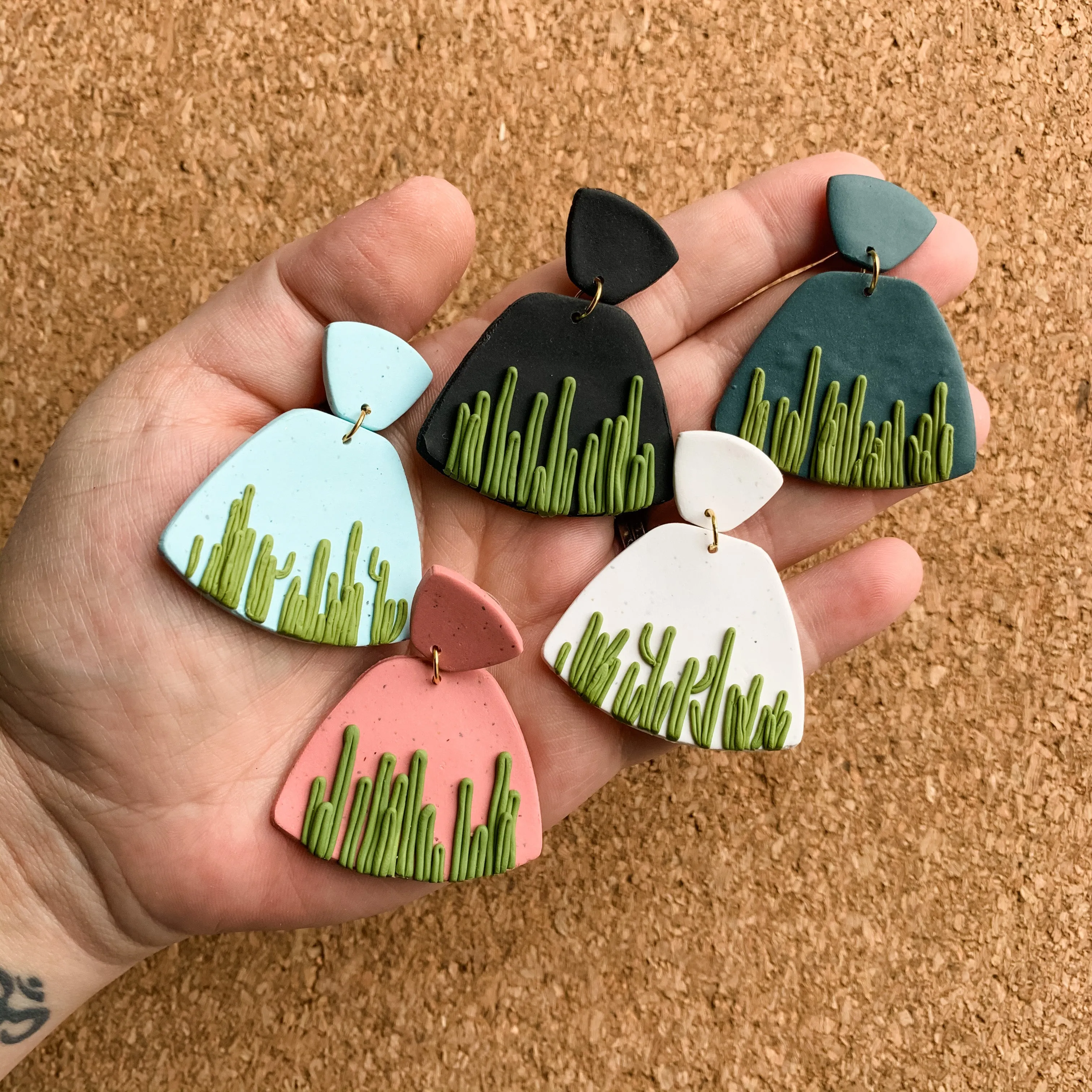 Cactus - San Pedro Earring