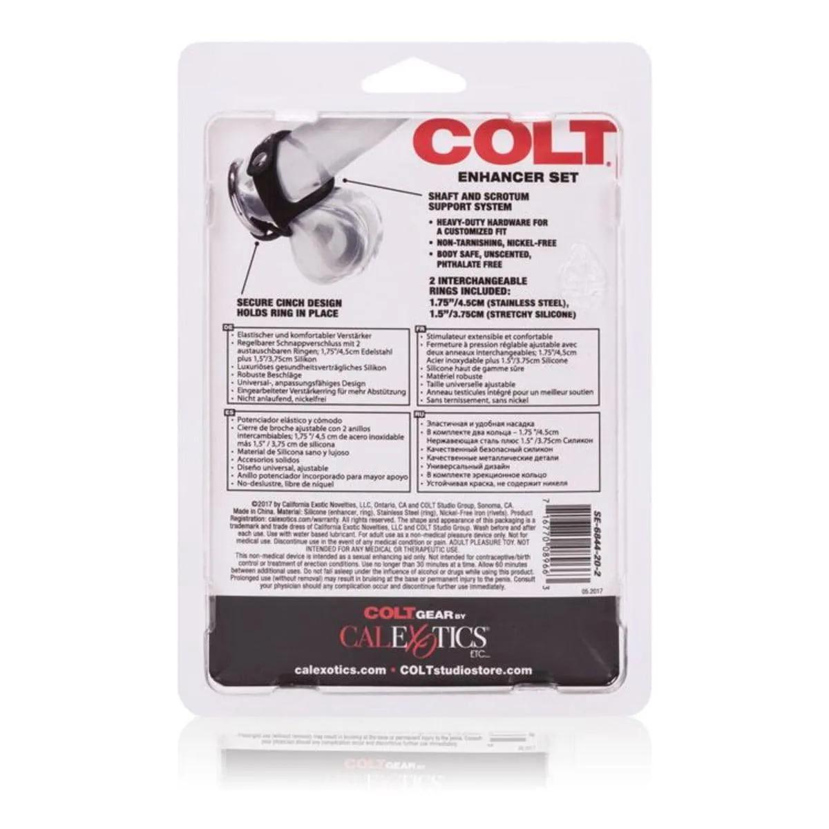 CalExotics Colt Enhancer Cock & Ball Ring Set