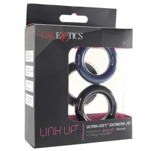 CalExotics Link Up Ultra Soft Extreme Cockring Set 3pk