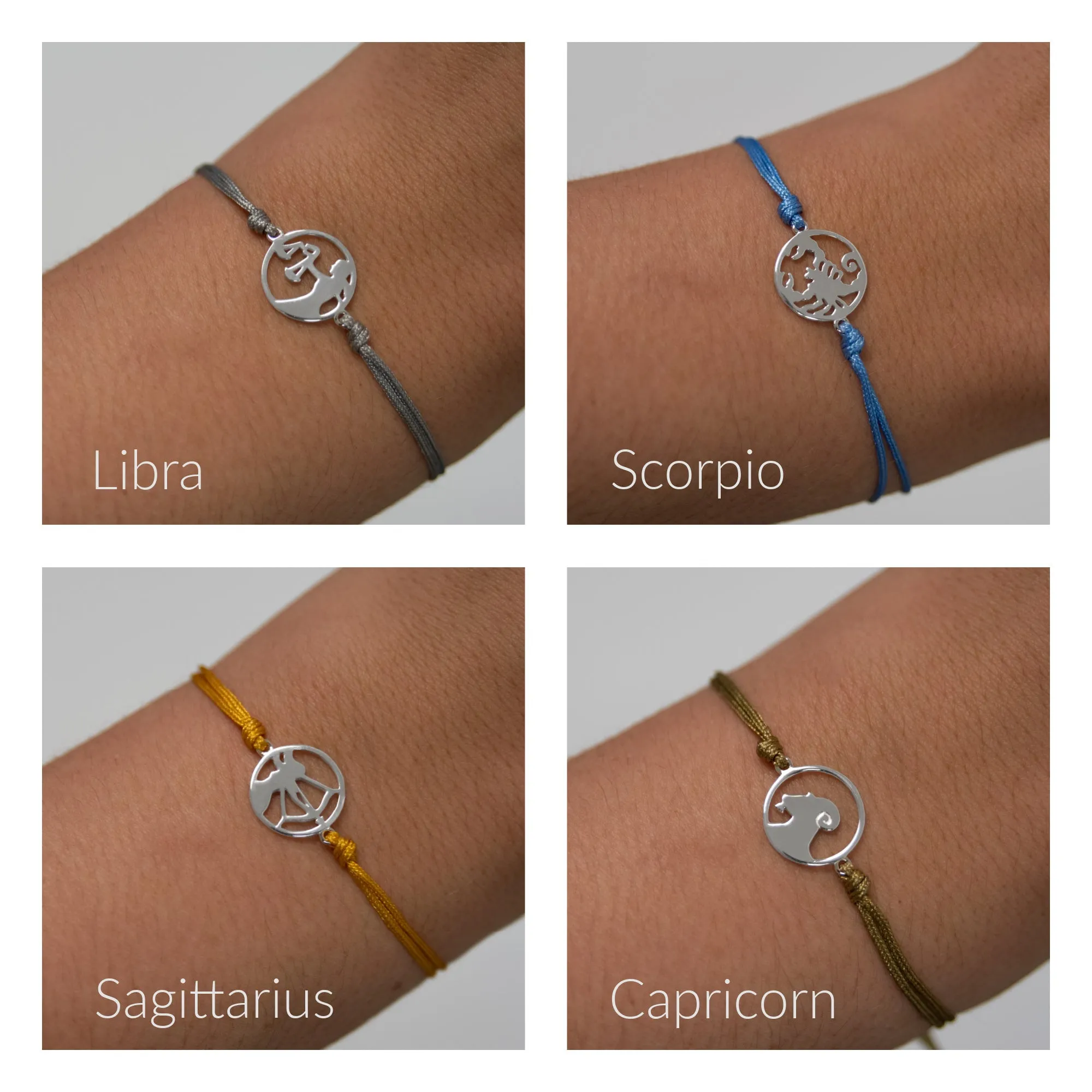 callisto cutout cord bracelet • celestial card