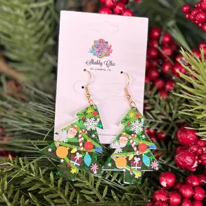 Christmas Tree Earrings