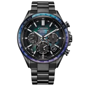 Citizen CC4057-60E Attesa titanium GPS solar radio limited edition watch